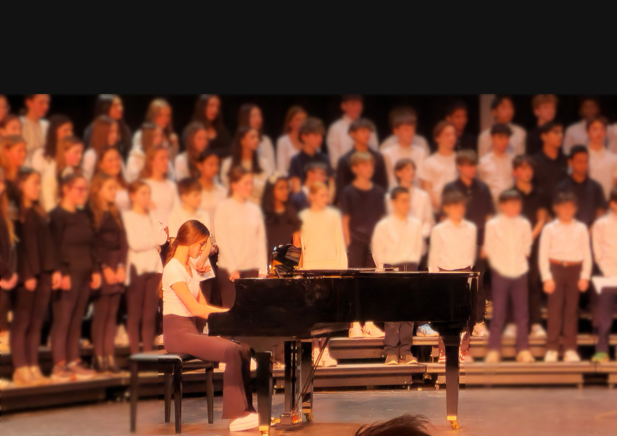 Claire Sun at the piano